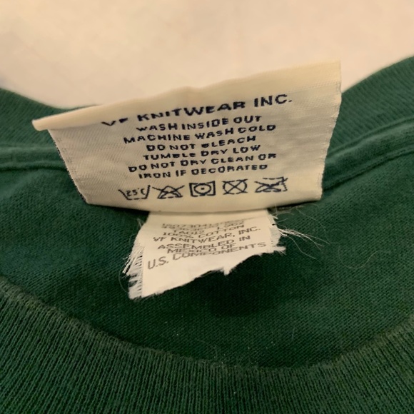 Vintage Lee Sport Green Bay Packers NFL Logo Graphic Tee Size L - Picture 13 of 13